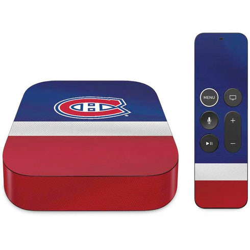NHL Montreal Canadiens Jersey Apple TV Skin